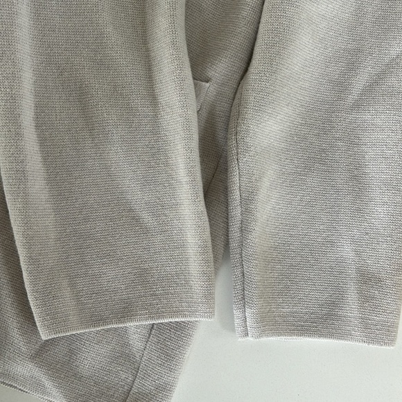 J. Crew Light Grey Color Cecile Cardigan Relaxed Sweater Blazer size Xsmall - Picture 7 of 14